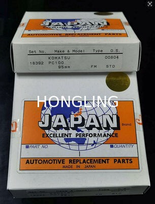 KOMATSU 6D95 PC200-5 PC200-6 PISTON RING  6209-31-2400 6207-31-2400 18562 18392