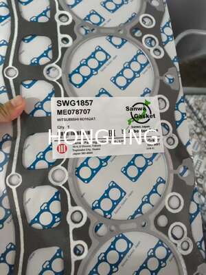 MITSUBISHI GASKET ME078707 JAPAN SANWA 6D16